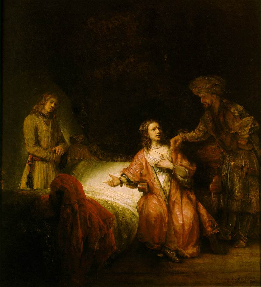 REMBRANDT Harmenszoon van Rijn Joseph Accused by Potiphar's Wife